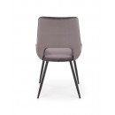 Стул HALMAR K404 серый/черный